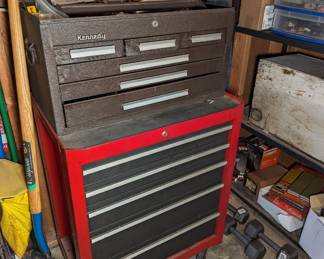 Kennedy and Craftsman toolboxes