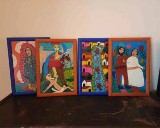 Framed Lucas Lorenzo Art Pieces