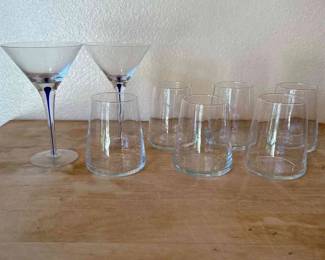 Unique Wine And Martini Glasses