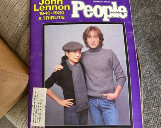 December 1980 John Lennon People magazine