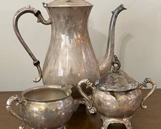 Pilgram Silverplate teaset