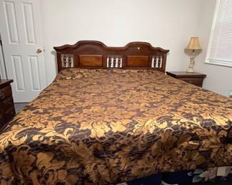 lea industries king size bed