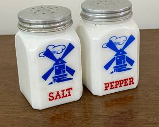 milk glass salt and pepper