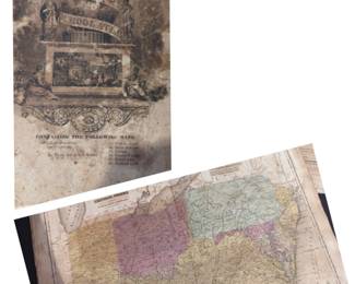 1844 Olney's School Atlas