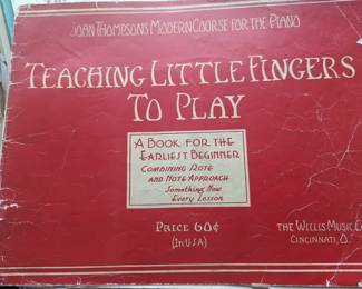 Teaching Little Fingers to Play, Music Book