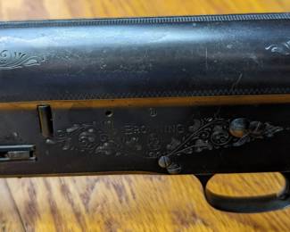 Browning A5 Automatic Shotgun (Serial No. A92036) 12 Gauge 