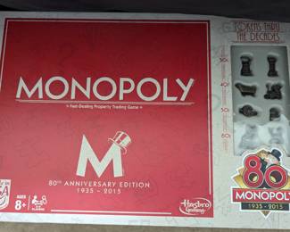 80th Anniversary Monopoly