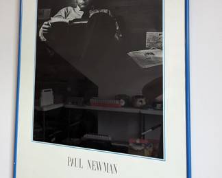 Paul Newman Framed Poster