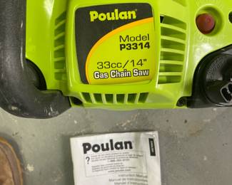 Poulan chainsaw 14"