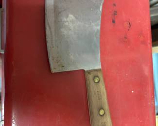 Butchers knife 