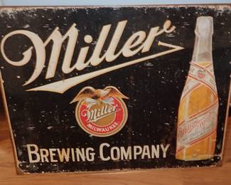 MILLER BEER SIGN
