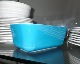 TURQUOISE PYREX