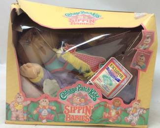1991 CABBAGE PATCH SIPPIN BABIES