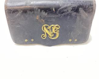 1800s 7th N.Y REGIMENT CARTRIDGE BOX FOR NATIONAL GUARD