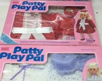IDEAL PATTY PLAY PAL OUTFITS 1987