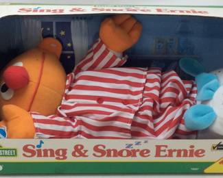 SING AND SNORE ERNIE SESAME ST 1996