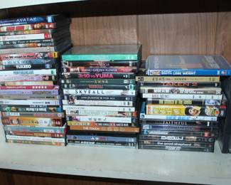 DVDs - Some in Chinese