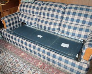 Sleeper Couch with Ottoman