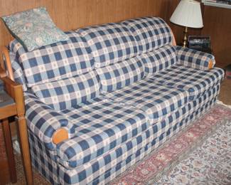 Sleeper Couch with Ottoman