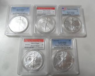 Graded American Eagles