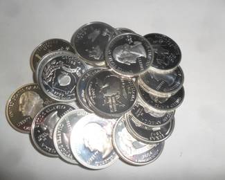 uncirculated quarters