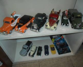 More metal toy cars