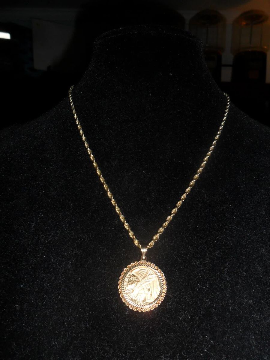 Gold Coin Necklace