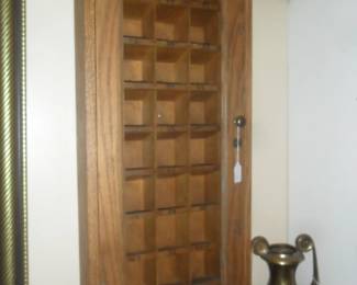 Vintage mail box key holder