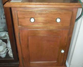 Small wood cabinet