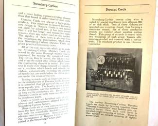 24-page Brochure/Catalog Stromberg - Carlson Duratex Telephone Cords
