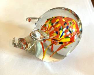 Colorful Piggy Paperweight
