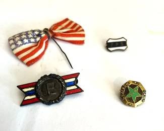 Four (4) Military Pins
