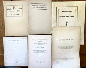 (6) Christian Science Pamphlets

