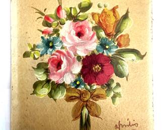 6" x 7" Signed Original Painting on Board
