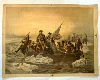 Chromolithograph suitable for Framing
