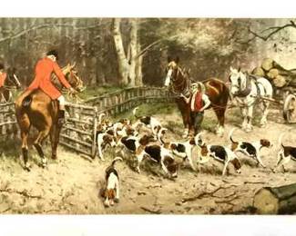 Marvelous Chromolithograph for Framing
