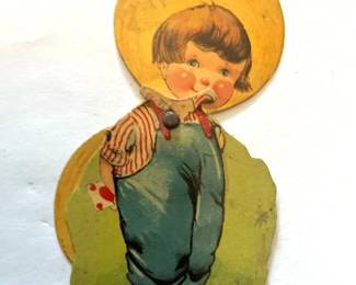 Antique German Posable Valentine
