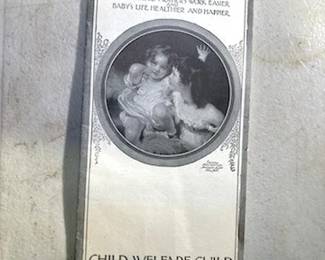 Early 20th C. Brochure "Suggestions", By Child Welfare Guils
