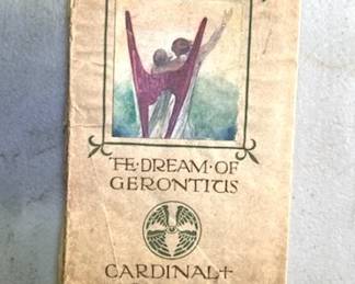 Small Book "Dream of Geronticis" By Cardinal Newman
