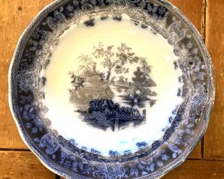 10" Ironstone Plate Shanchai Pattern, England
