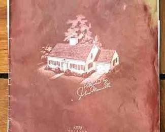 1939 Home Idea Book for a House

