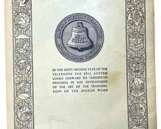 1938 Telephone Almanac
