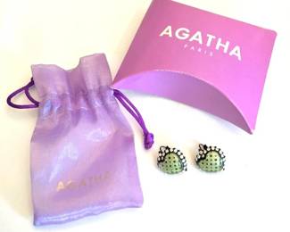 Agatha Paris Heart Clip Earrings
