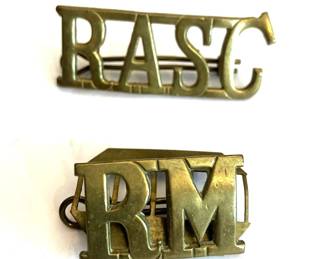 Brass Military Pins
