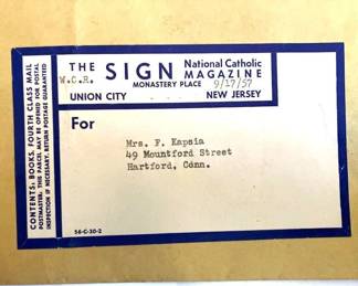 1952 Booklet Catholic Handout "Your Child and Sex"
