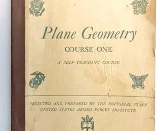 Military EM306 Manual Plain Geometry Course

