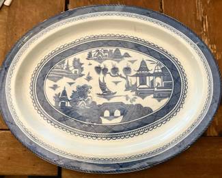 Canton Woods Ware Platter, Made in England

