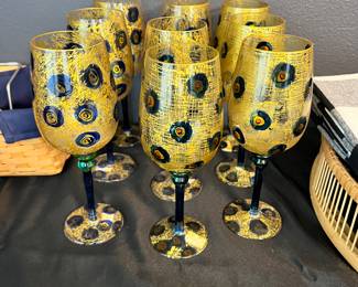 Royal Danube Hand Painted Glasses