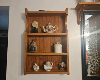 Many shelves for sale.  Items sold separately.  Add to your or a friend's teacup collection. 
