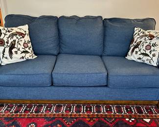 Amenia blue sofa by Ashley furniture